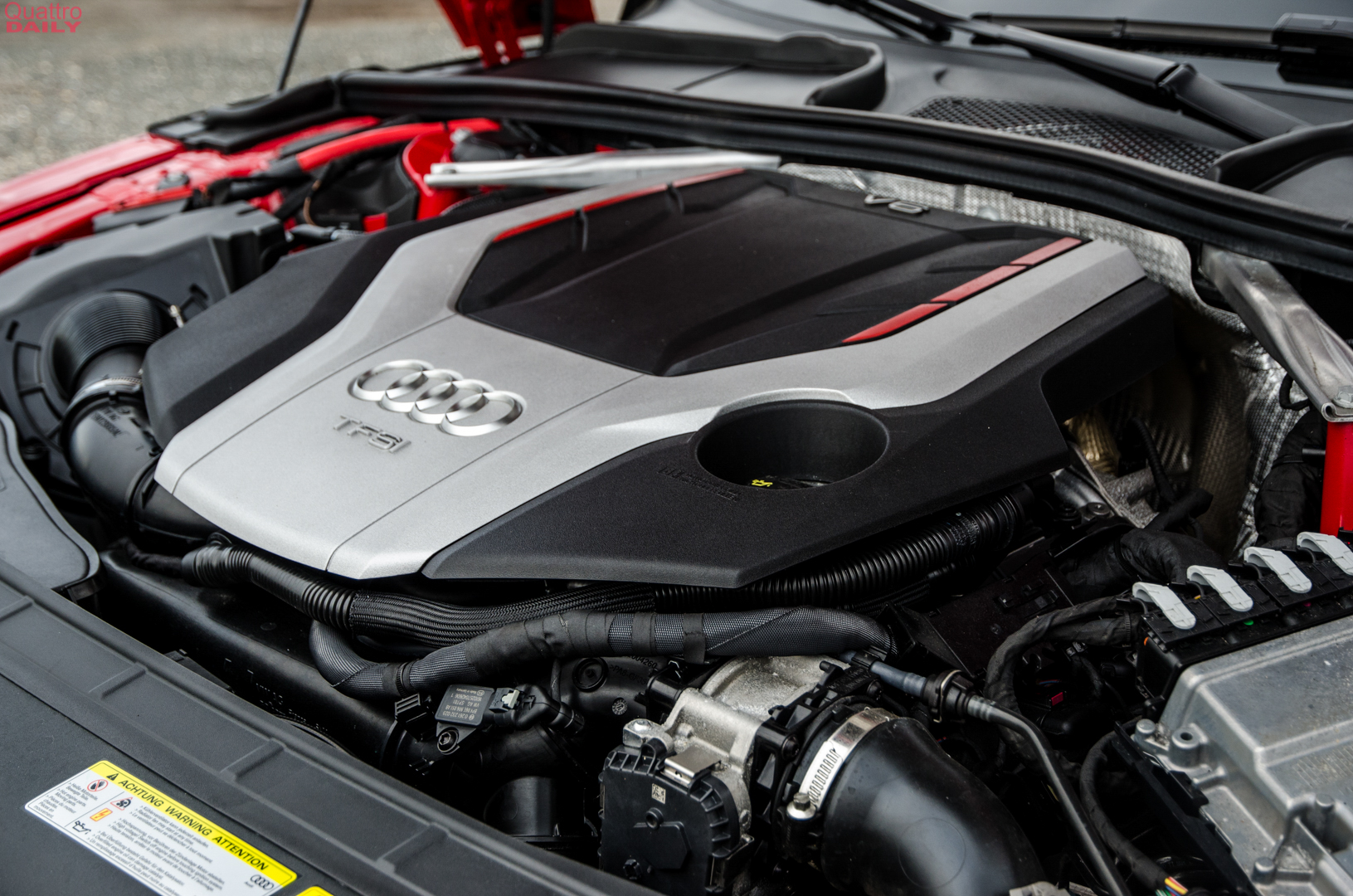 The new Audi S5 Coupe turns to turbo power with 3.0 litre V6 engine